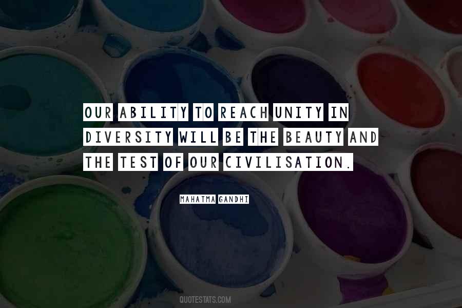 Quotes About Unity And Diversity #1670215