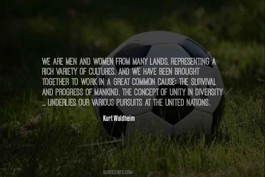 Quotes About Unity And Diversity #695157