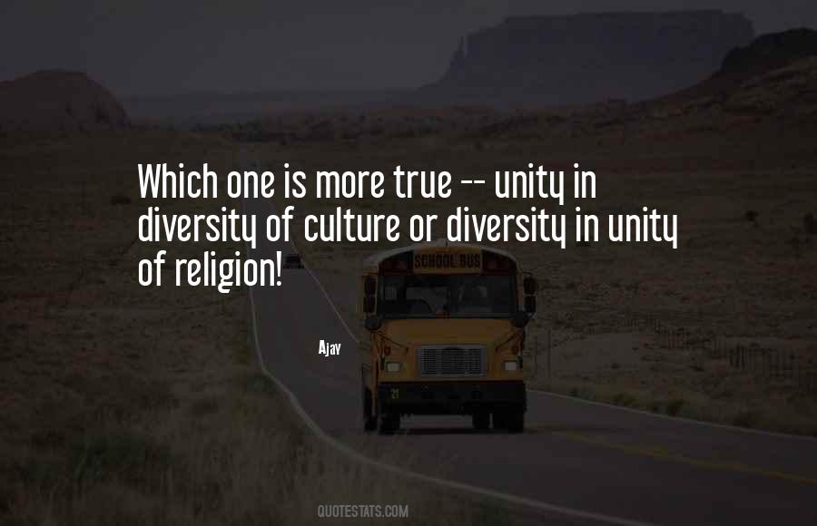 Quotes About Unity And Diversity #740943