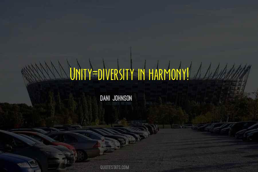 Quotes About Unity And Diversity #872848
