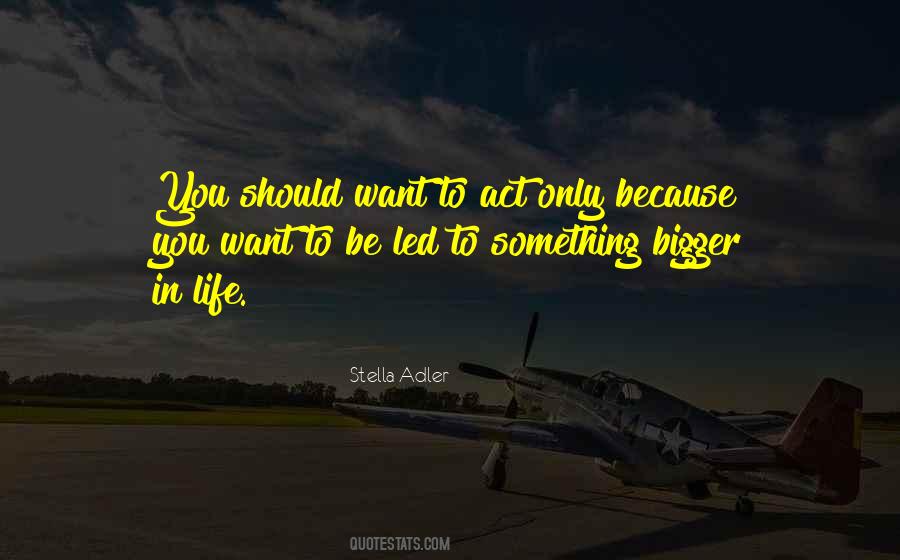 Want Something In Life Quotes #74988