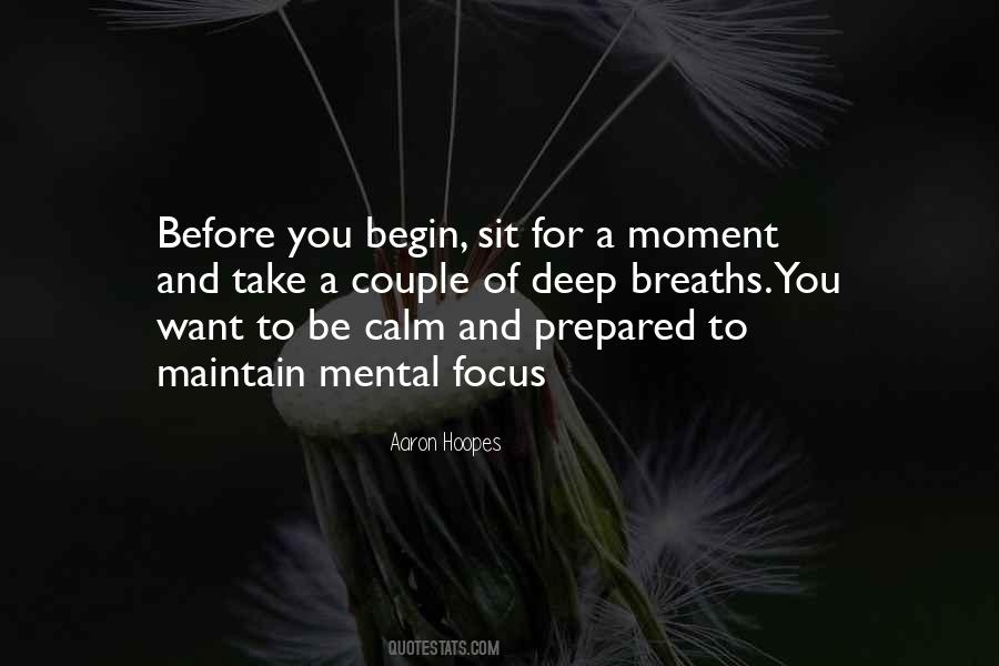 Want To Be Calm Quotes #1371313