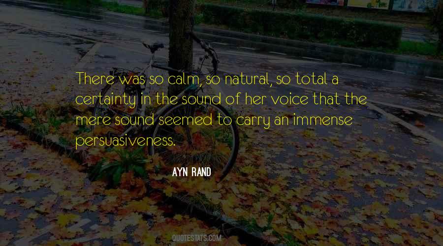 Want To Be Calm Quotes #39400