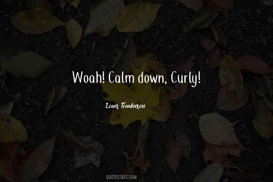 Want To Be Calm Quotes #39439