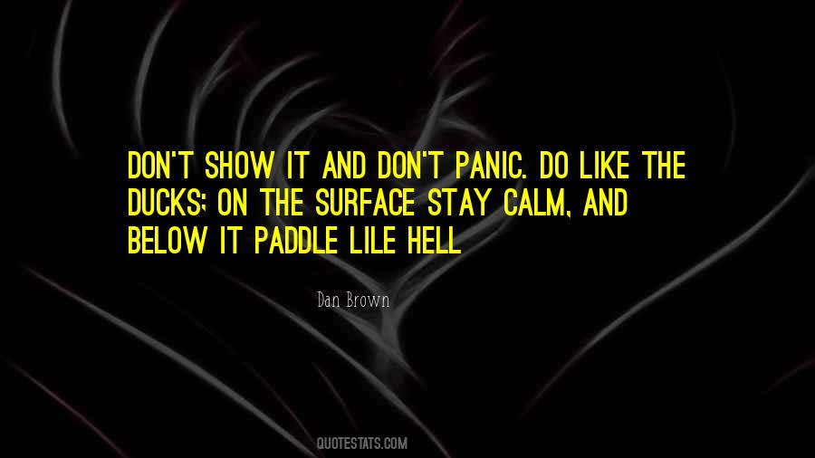 Want To Be Calm Quotes #4528