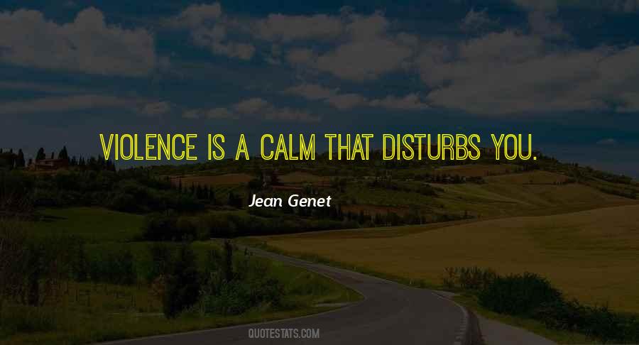 Want To Be Calm Quotes #48782