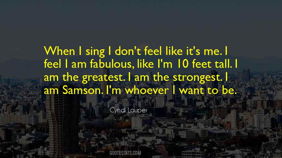 Want To Be Like Me Quotes #109122