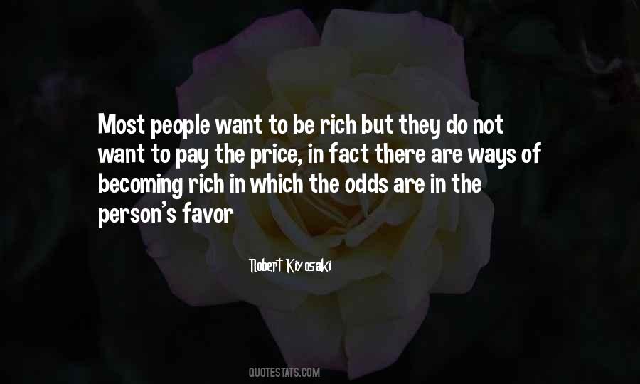 Want To Be Rich Quotes #544801