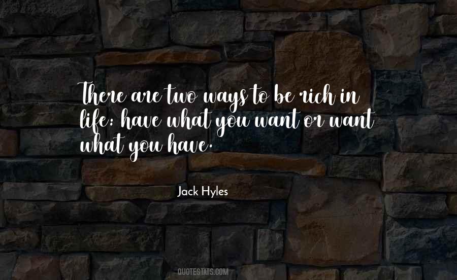 Want To Be Rich Quotes #559607