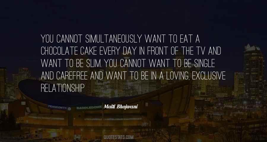 Want To Be Slim Quotes #292905