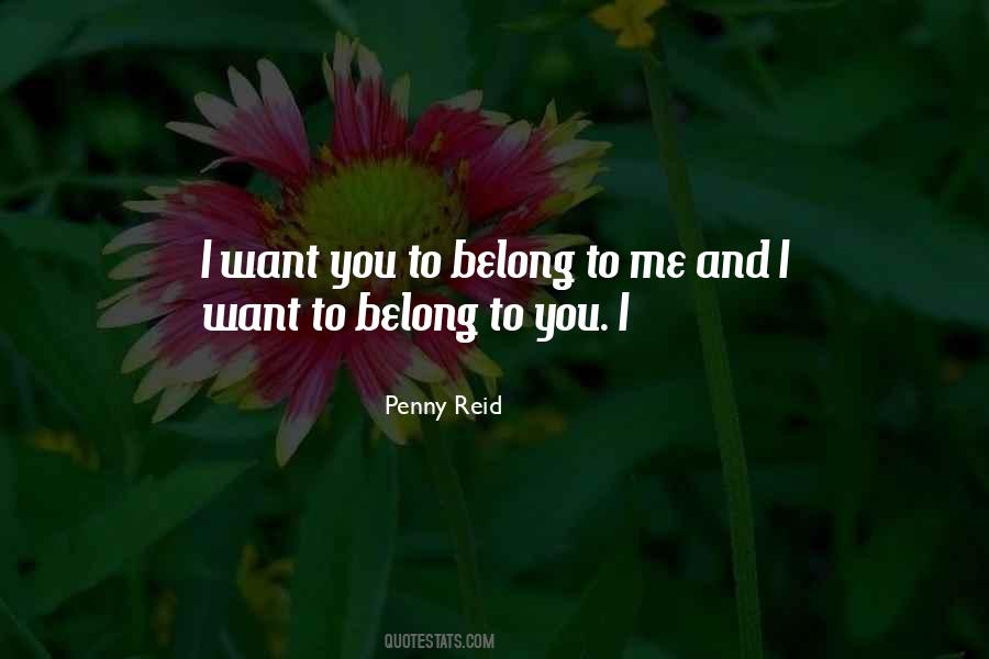 Want To Belong Quotes #414785