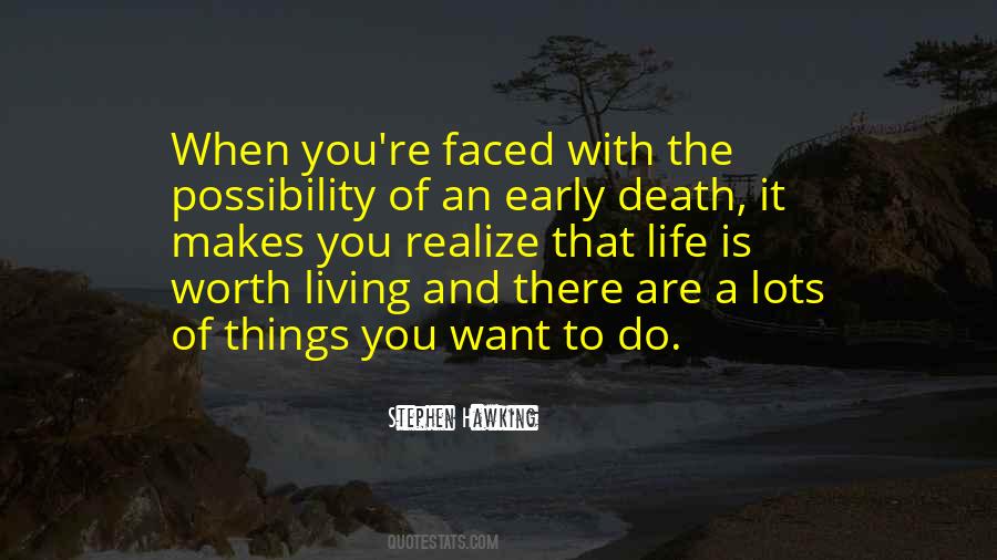 Want To Death Quotes #102125