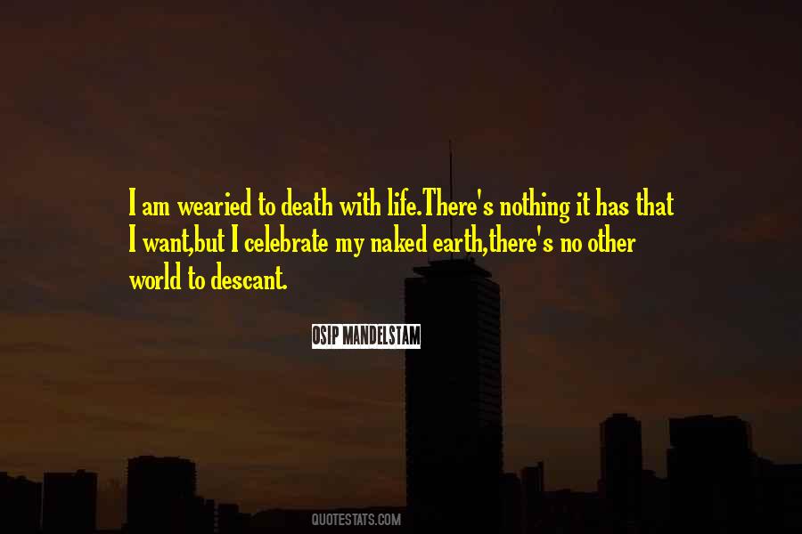 Want To Death Quotes #172501