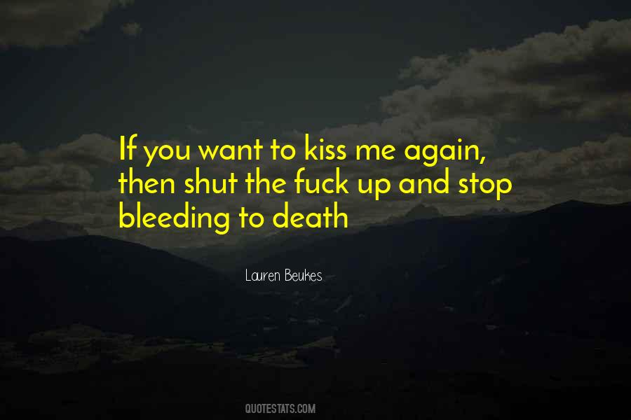 Want To Death Quotes #189203