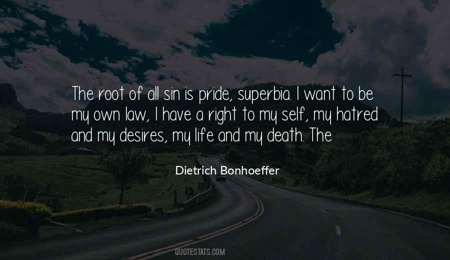 Want To Death Quotes #206632