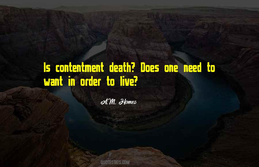 Want To Death Quotes #94693