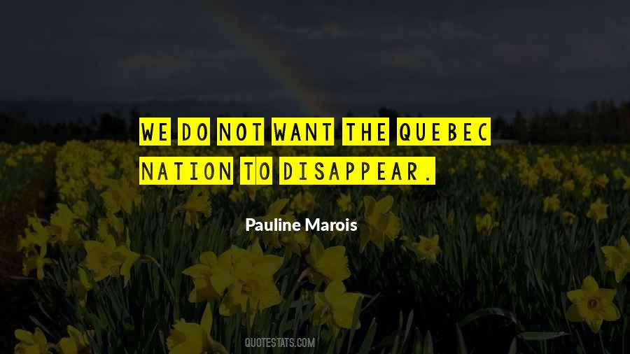 Want To Disappear Quotes #872900