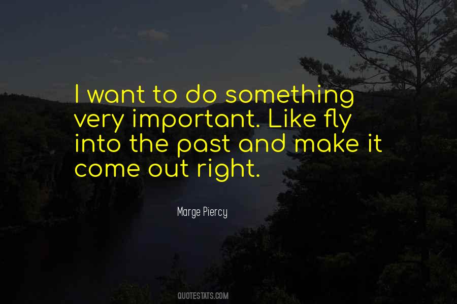 Want To Do Something Quotes #1376029