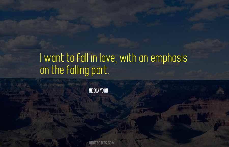 Want To Fall In Love Quotes #485156