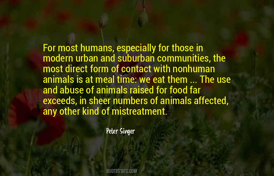 Quotes About Animal And Humans #1404719