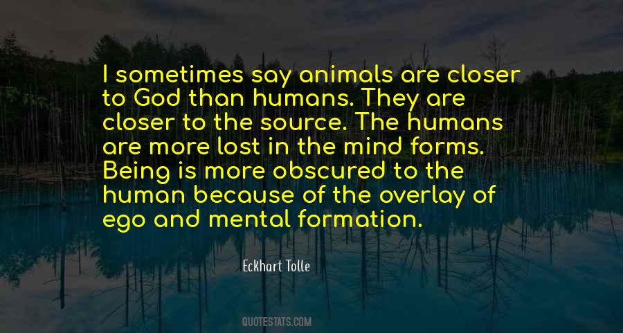 Quotes About Animal And Humans #707833