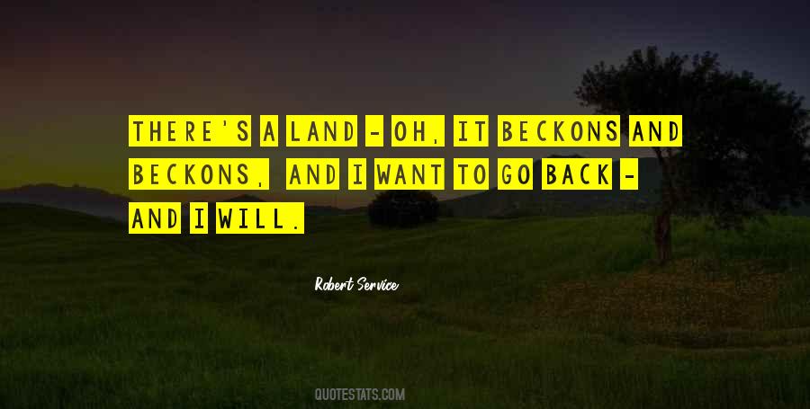 Want To Go Back Quotes #1260943