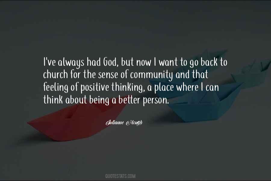 Want To Go Back Quotes #1312608