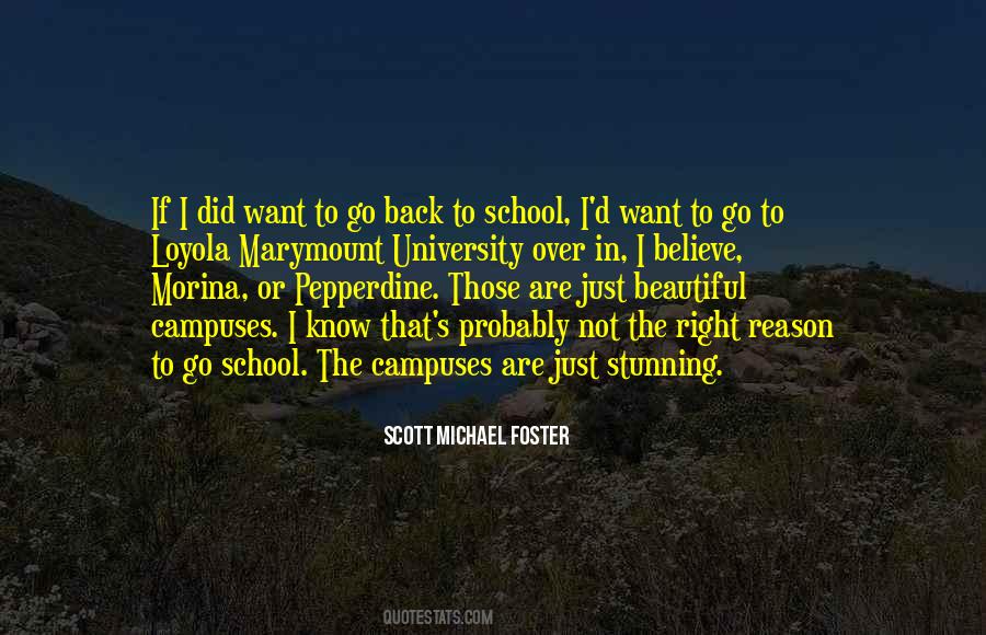 Want To Go Back To School Quotes #1488869