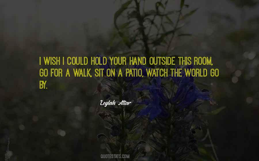 Want To Hold Your Hand Quotes #38096
