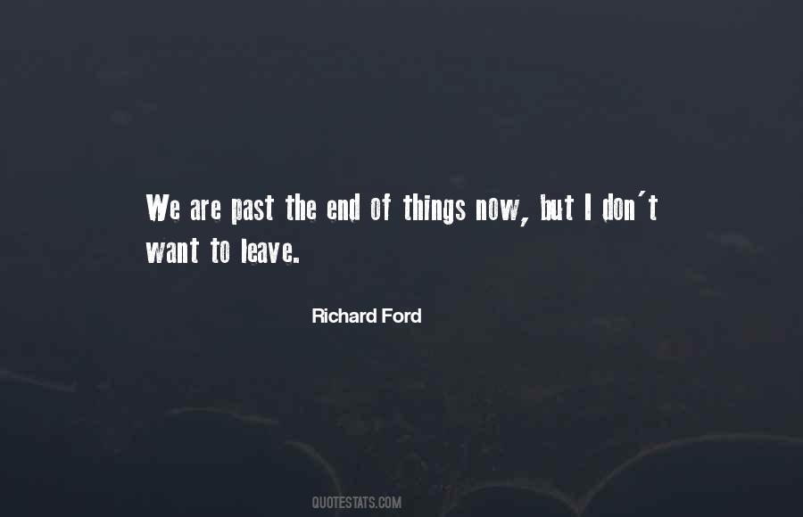 Want To Leave Quotes #1412512