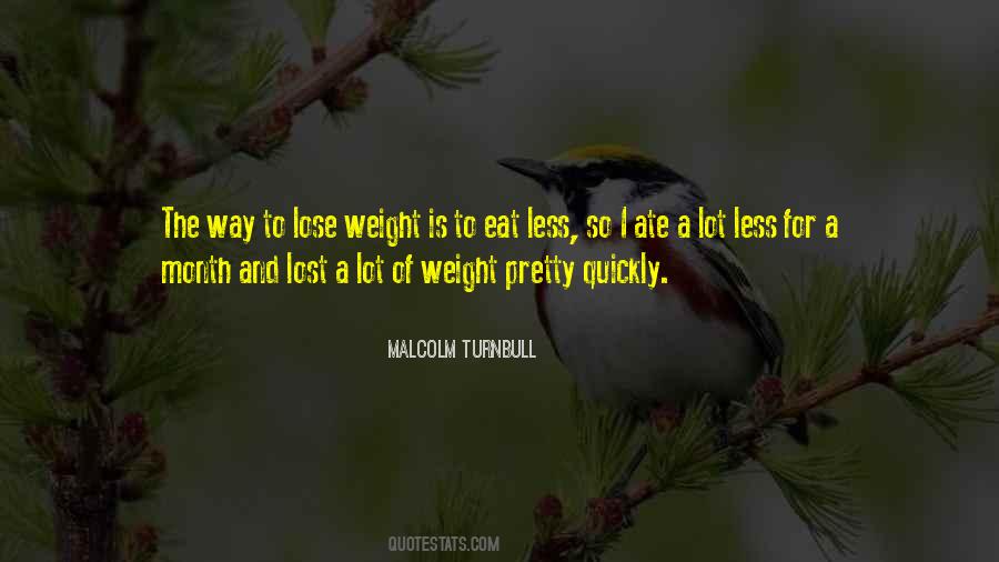 Want To Lose Weight Quotes #306304