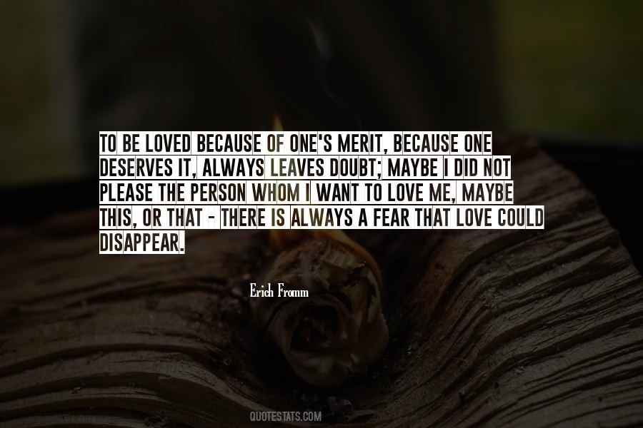 Want To Love Quotes #1837443