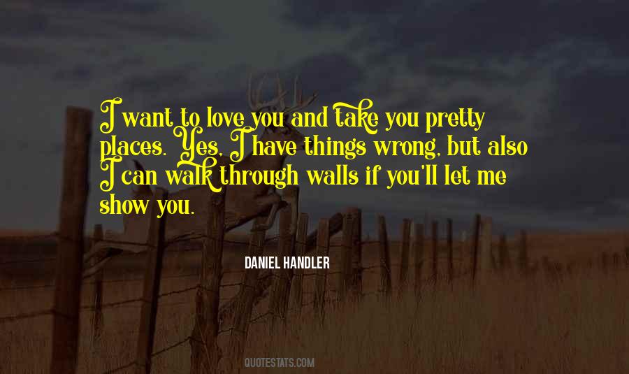 Want To Love You Quotes #1126429