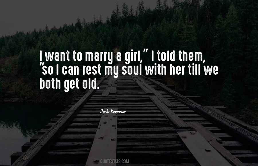 Want To Marry Quotes #625791