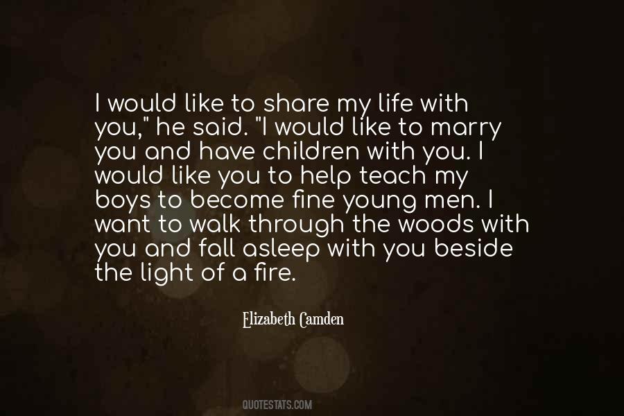 Want To Marry You Quotes #718959