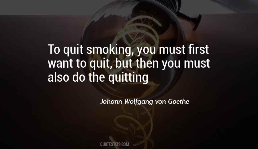 Want To Quit Quotes #1647588