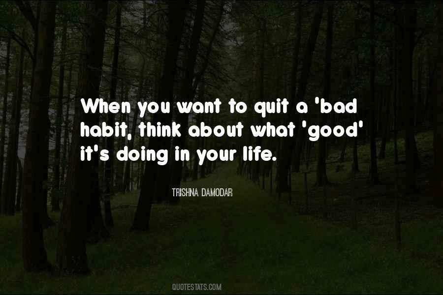 Want To Quit Quotes #225126