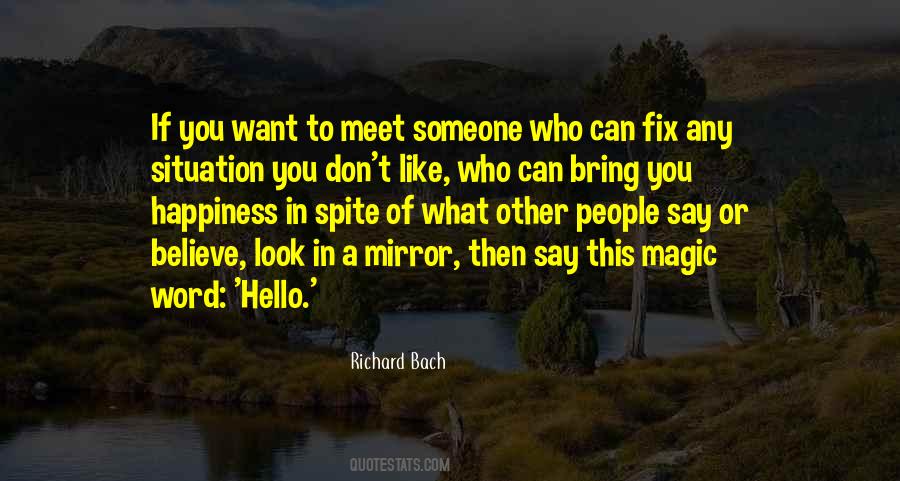 Want To Say Hello Quotes #1317698