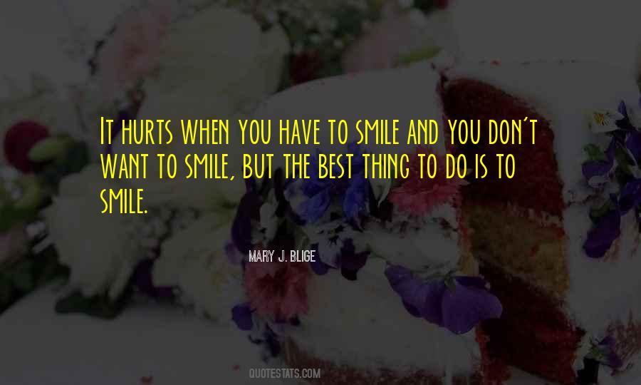 Want To Smile Quotes #417465