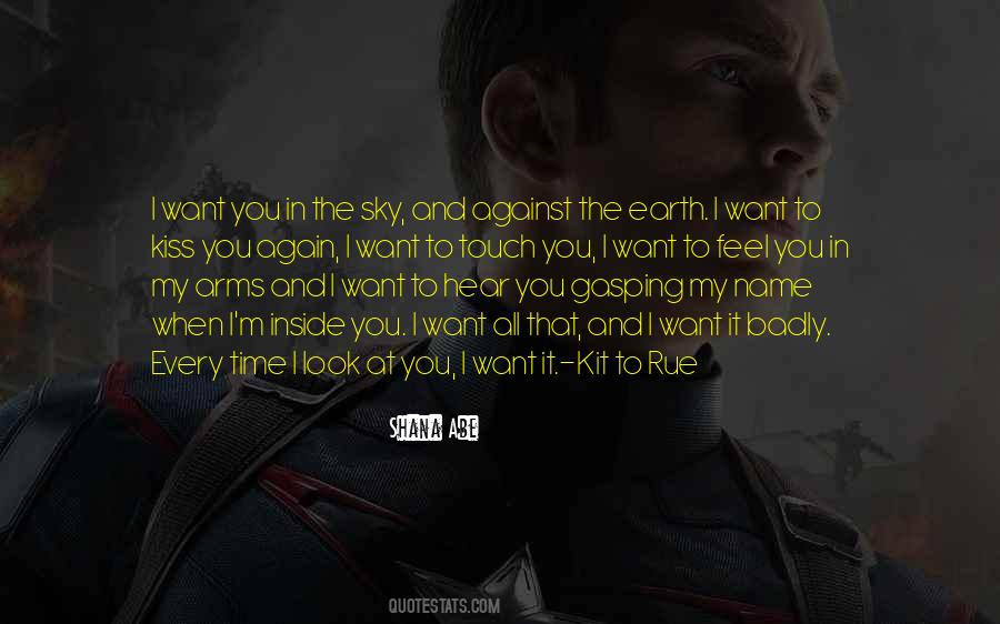 Want You In My Arms Quotes #972182