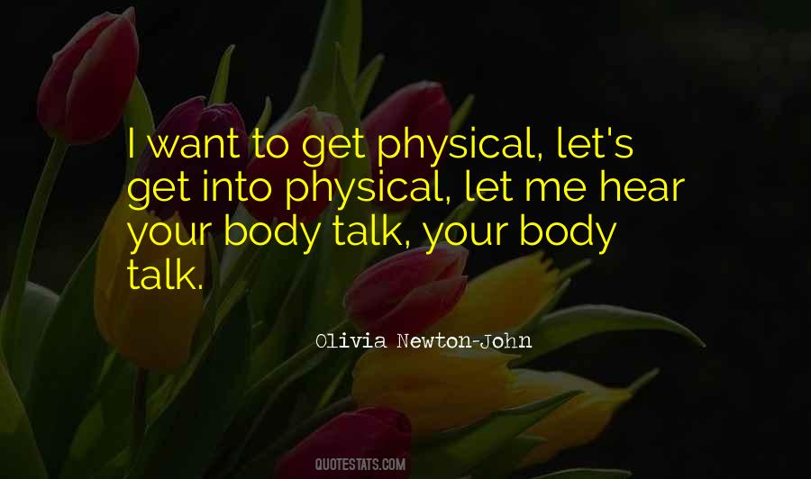 Want Your Body Quotes #437253
