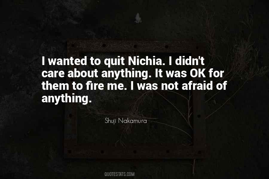 Wanted To Quit Quotes #1527971