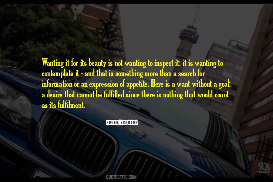Wanting Something More Quotes #1679338