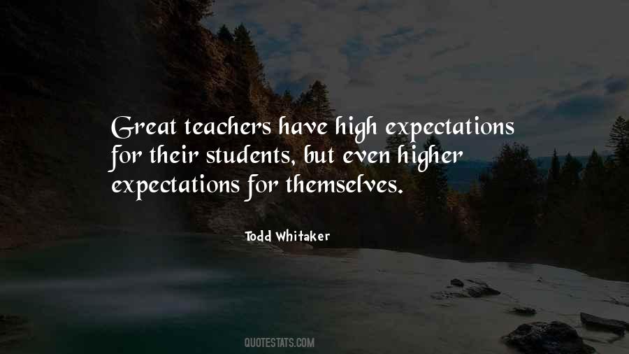 Quotes About Expectations Too High #23859