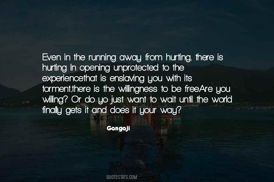 Quotes About Free Running #991811