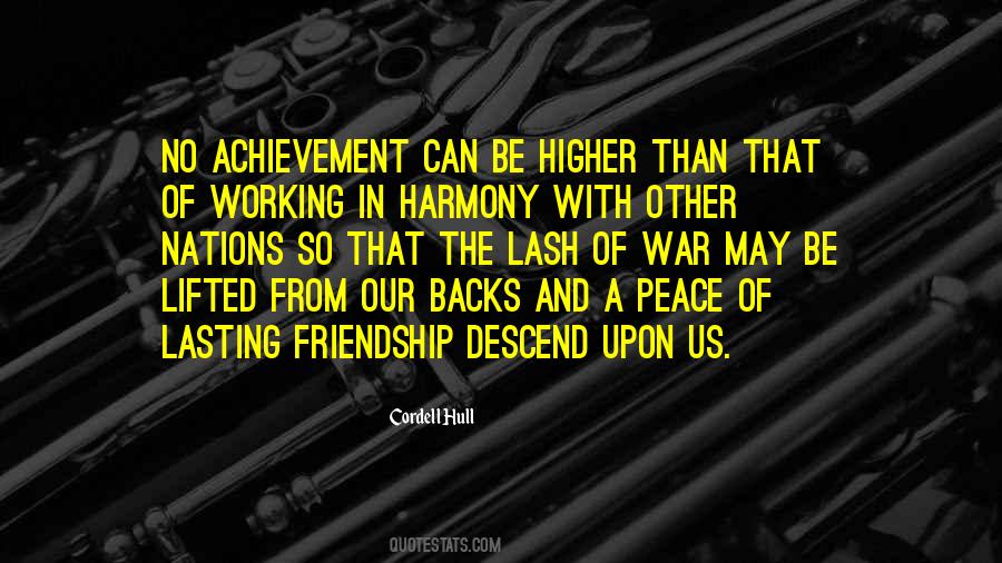 War And Friendship Quotes #1152024