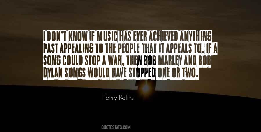 War And Music Quotes #1486056