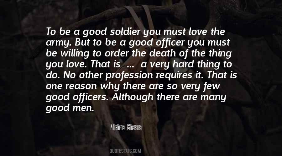Quotes About Army Officers #1494652