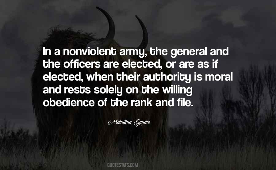 Quotes About Army Officers #1582372