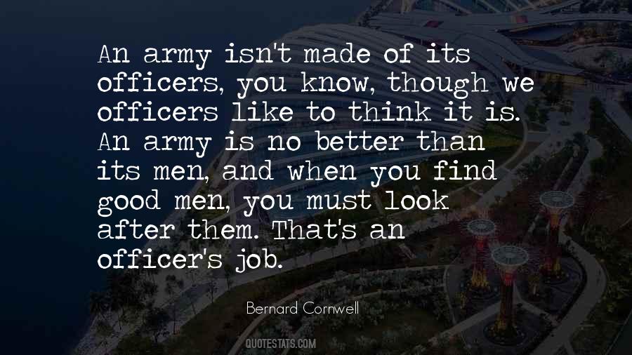 Quotes About Army Officers #5780